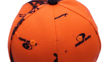 Load image into Gallery viewer, realtree mossy oak true timber kyrptek inferno blaze orange logo hunting cap hat visor for men women ladies
