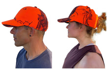 Load image into Gallery viewer, Mossy Oak Realtree Blaze Orange Camo Hat Cap Visor on sale

