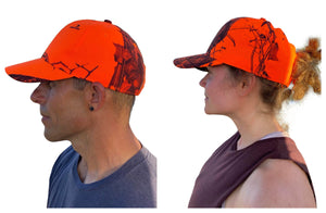 Mossy Oak Realtree Blaze Orange Camo Hat Cap Visor on sale