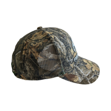 Load image into Gallery viewer, Realtree Edge 3D Camo Logo Trucker Cap Hat, Curved Bill, Mesh Back, Snapback, Wicking Sweatband - Camo Chique &amp; Spa Boutique
