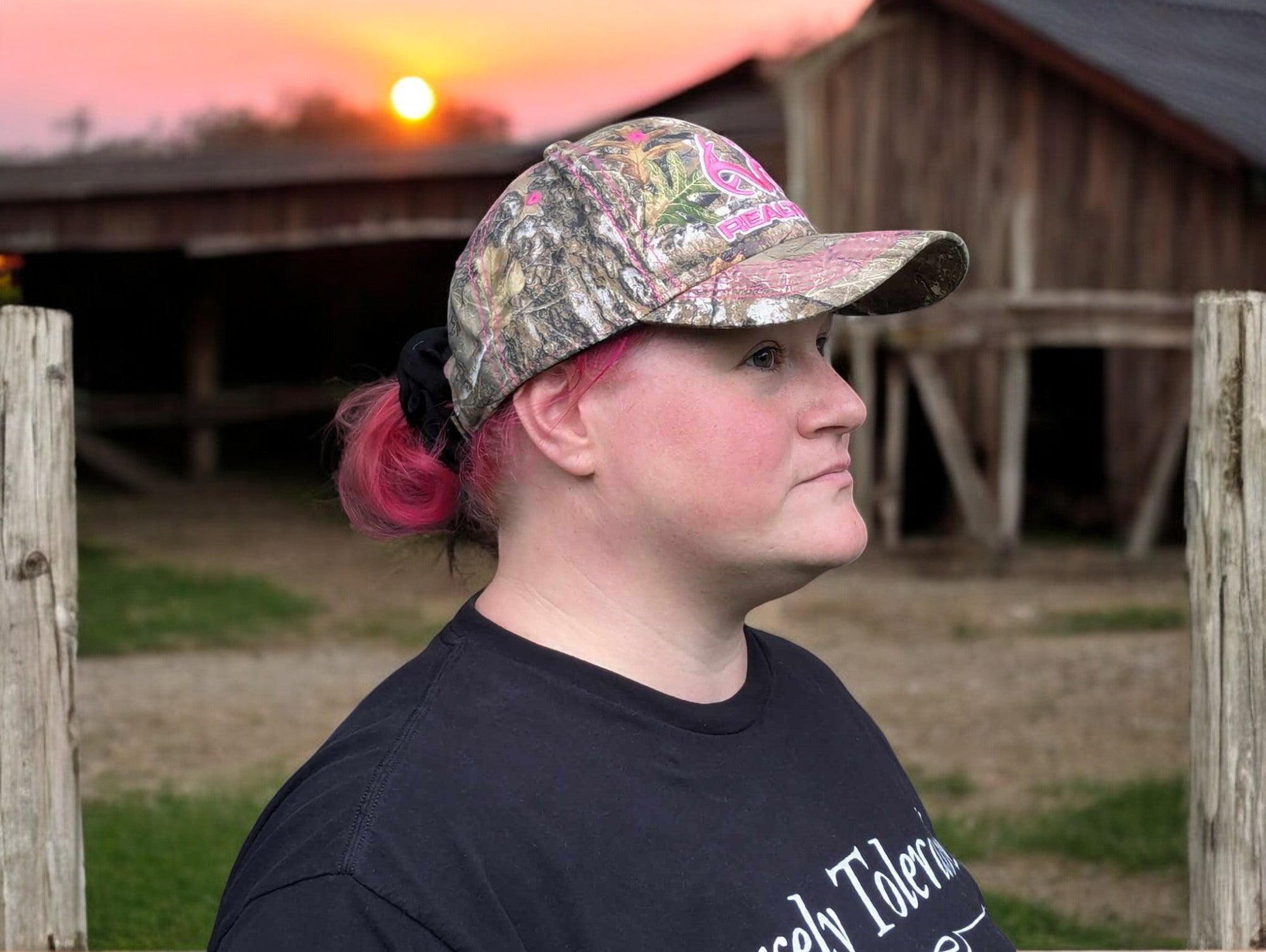 Realtree Pink Camo Cap Realtree Edge 3D Pink Logo Camo Cap Hat Visor Camo Chique Spa Boutique