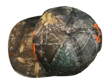 Load image into Gallery viewer, Realtree Edge Blaze Orange Logo Flat Mesh Camo Trucker Cap Hat Snapback Mid Profile Structured Wicking Sweatband 5.0 5.0 out of 5 stars    5 ratings - Camo Chique &amp; Spa Boutique
