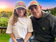 Load image into Gallery viewer, Patriotic Realtree Edge USA American Flag Camo Mesh Hunting Cap Hat - Low-Mid Profile Snapback Hunting Camo Hat - Camo Chique &amp; Spa Boutique
