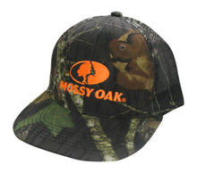 Load image into Gallery viewer, Mossy Oak New Break Up Flat Bill Camo Mesh Back Trucker Hat with Wicking Sweatband, Modern Trucker Mid-Crown Structured Snapback - Camo Chique &amp; Spa Boutique
