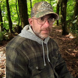 Realtree Edge 3D Antler Logo Hunting Camo Mesh Back Trucker Cap Hat Snapback Sweatband Structured Low-Mid Profile Precurved Visor Hunting Camo Cap Hat - Camo Chique & Spa Boutique