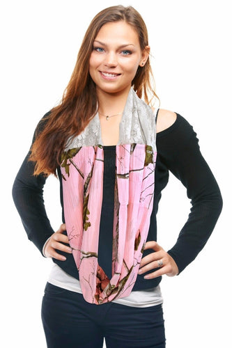 Womens Realtree Girl Pink & Lace 