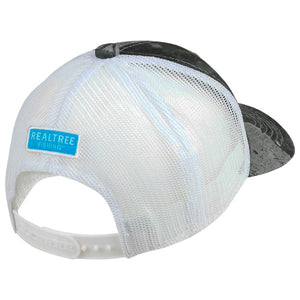 Womens Realtree Fishing Teal - Blue Hook Antler Logo Meshback Cap Hat, Ladies Fit - Camo Chique & Spa Boutique