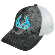 Load image into Gallery viewer, Womens Realtree Fishing Teal - Blue Hook Antler Logo Meshback Cap Hat, Ladies Fit - Camo Chique &amp; Spa Boutique
