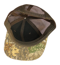 Load image into Gallery viewer, Realtree Camo Mesh Flat Hunting Classic Trucker Cap Hat - RT Edge - Snapback High Crown Sweatband 6 Panel Bendable Bill Wear Flat or Curved - Camo Chique &amp; Spa Boutique
