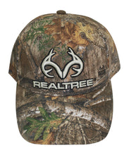 Load image into Gallery viewer, Realtree 3D Logo Camo Deer Hunting Trucker Cap Hat for Men - Precurved Bill, Mid Profile Structured, Snapback, Sweatband - Camo Chique &amp; Spa Boutique
