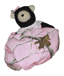 Realtree Pink or Mossy Oak Camo Bag Holder Grocery Bag Holder Country Living Home Decor - Camo Chique & Spa Boutique