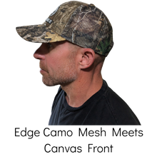 Load image into Gallery viewer, Mens Realtree Edge 3D Antler Logo Hunting Camo Mesh Trucker Cap Hat Snapback Sweatband Structured Mid-Profile Precurved Visor Hunting Camo Camouflage Cap Hat (Copy) - Camo Chique &amp; Spa Boutique
