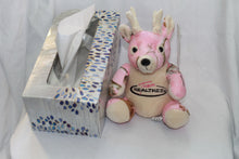 Load image into Gallery viewer, Realtree APC Pink Camo Plush Stuffed Deer Buck Animal Toy Small 7&quot; Tall - Team Realtree Logo - Camo Chique &amp; Spa Boutique
