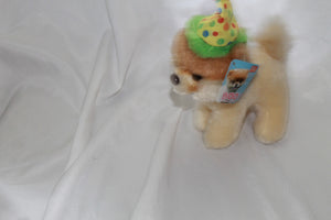 Gund Itty Bitty Boo #005 Happy Birthday Hat 5 Inch Tiny Plush Stuffed Animal Dog - Camo Chique & Spa Boutique