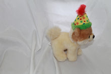 Load image into Gallery viewer, Gund Itty Bitty Boo #005 Happy Birthday Hat 5 Inch Tiny Plush Stuffed Animal Dog - Camo Chique &amp; Spa Boutique
