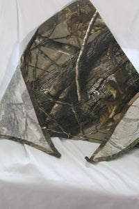 Realtree AP Camo Large Dog Bandana One Sided Cotton Polyester Neck Wrap Collar L30" H14.5" Sides 21" - Camo Chique & Spa Boutique