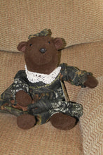 Load image into Gallery viewer, Realtree AP APG EDGE Mossy Oak blaze orange hot pink teal DNA Country Break Up Redneck Hillbilly Rustic Farmhouse Camo Xtra Plush Stuffed Animal Moose Deer Buck Teddy Bear Vacuum Cover Bag Holder Cap Hat visor Aprons crucifix cross necklace pendant jewelry pendant gift toy home decor baby blanket  made in the USA
