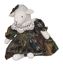 Load image into Gallery viewer, Mossy Oak Stuffed Animal Lamb Sheep 16&quot; Vintage Style Artisan Handcrafted in The USA - Camo Chique &amp; Spa Boutique
