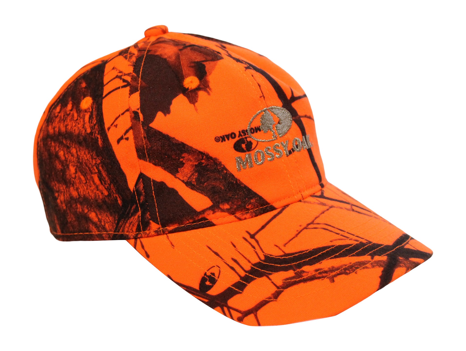 Mossy Oak Blaze Orange Camo Logo Cap, Unstructured, Unisex for Men or –  Camo Chique & Spa Boutique