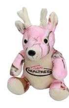 Load image into Gallery viewer, Realtree APC Pink Camo Plush Stuffed Deer Buck Animal Toy Small 7&quot; Tall - Team Realtree Logo - Camo Chique &amp; Spa Boutique
