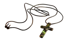 Load image into Gallery viewer, Mossy Oak Camo Womens Cross Necklace Pendant Jewelry, Christian, Religious, Hunting Cross, Made in the USA (Obsession) - Camo Chique &amp; Spa Boutique
