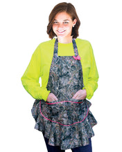 Load image into Gallery viewer, pink camo realtree mossy oak muddy girl true timber lady camo camouflage apron for women
