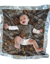Load image into Gallery viewer, realtree mossy oak true timber camo camouflage carstens baby bib set of 2 super soft bibs mossy oak pink baby blanket cap hat scarves scrunchies
